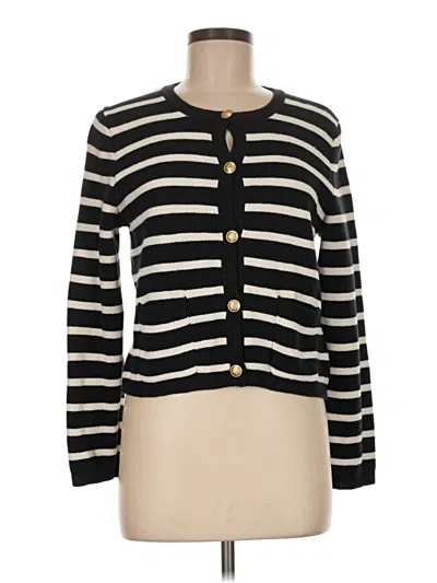 Pre-owned Jcrew Cardigan Sweater In Black