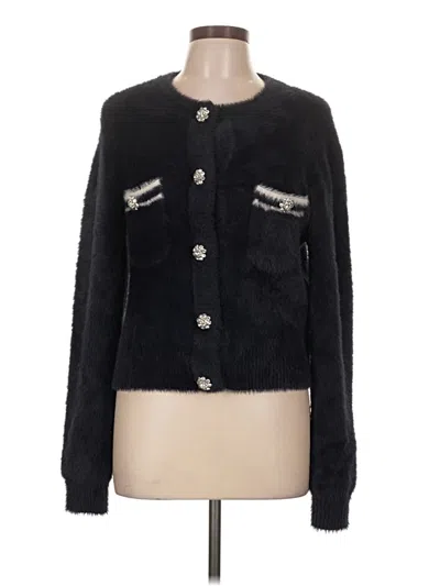 Pre-owned Jcrew Cardigan Sweater In Black