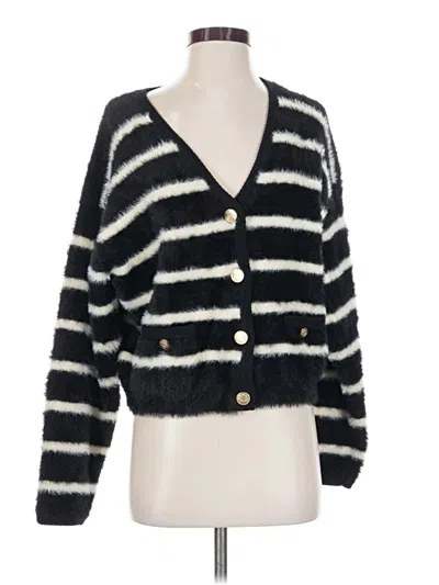 Pre-owned Jcrew Cardigan Sweater In Black