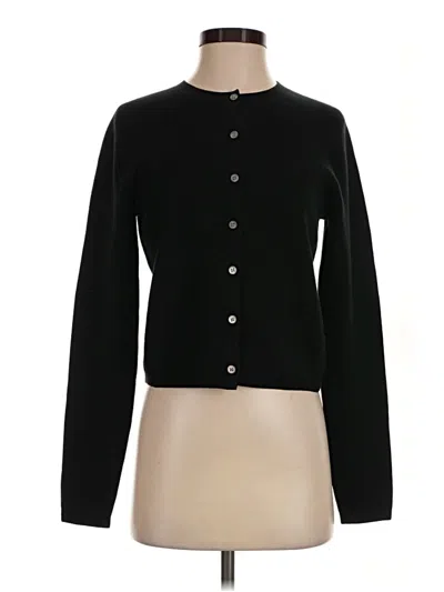 Pre-owned Jcrew Cardigan Sweater In Black