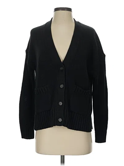 Pre-owned Jcrew Cardigan Sweater In Black