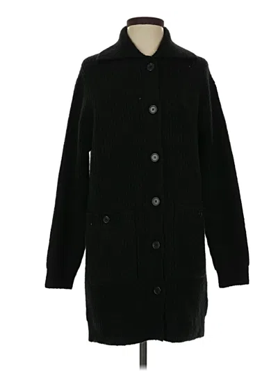 Pre-owned Jcrew Cardigan Sweater In Black