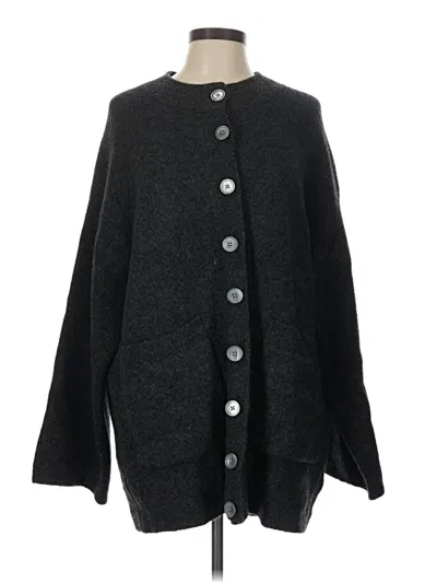Pre-owned Jcrew Cardigan Sweater In Black