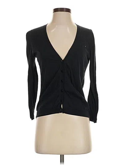 Pre-owned Jcrew Cardigan Sweater In Black