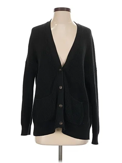 Pre-owned Jcrew Cardigan Sweater In Black