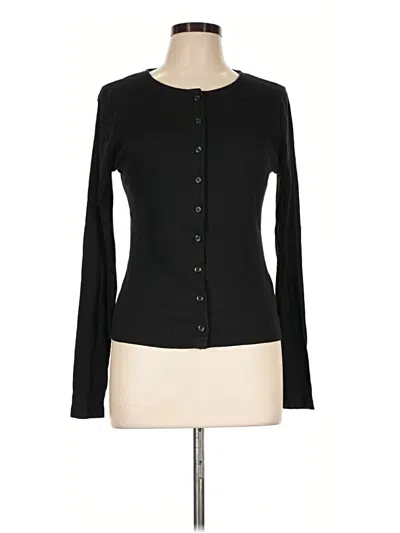 Pre-owned Jcrew Cardigan Sweater In Black