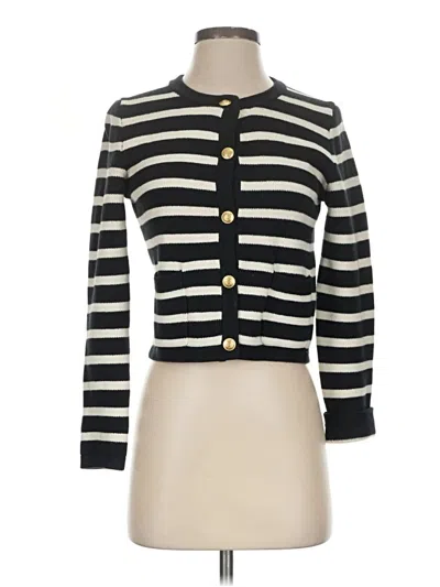 Pre-owned Jcrew Cardigan Sweater In Black