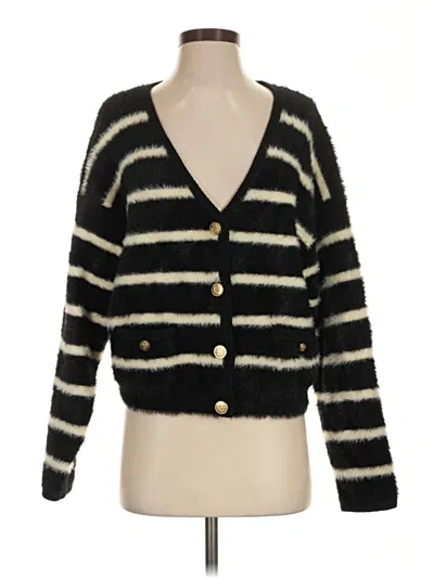 Pre-owned Jcrew Cardigan Sweater In Black