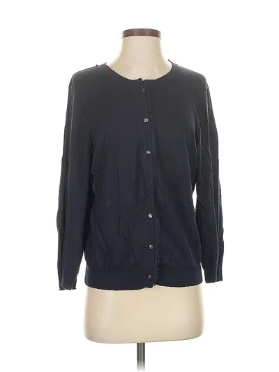 Pre-owned Jcrew Cardigan Sweater In Blue