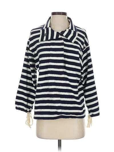 Pre-owned Jcrew Cardigan Sweater In Blue