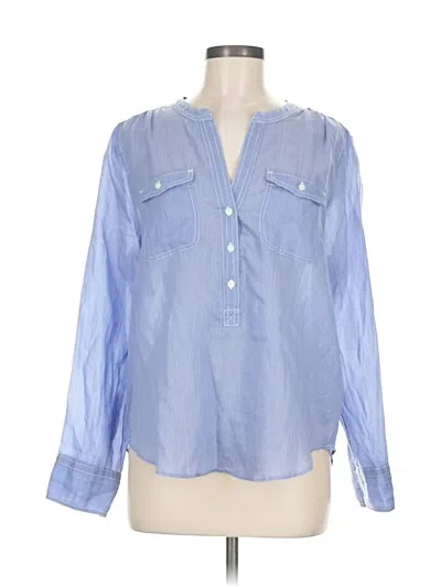 Pre-owned Jcrew Cardigan Sweater In Blue