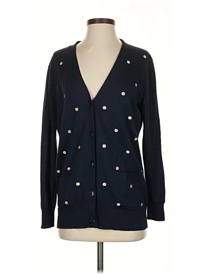 Pre-owned Jcrew Cardigan Sweater In Blue