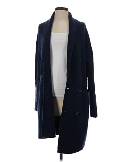 Pre-owned Jcrew Cardigan Sweater In Blue