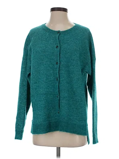 Pre-owned Jcrew Cardigan Sweater In Blue