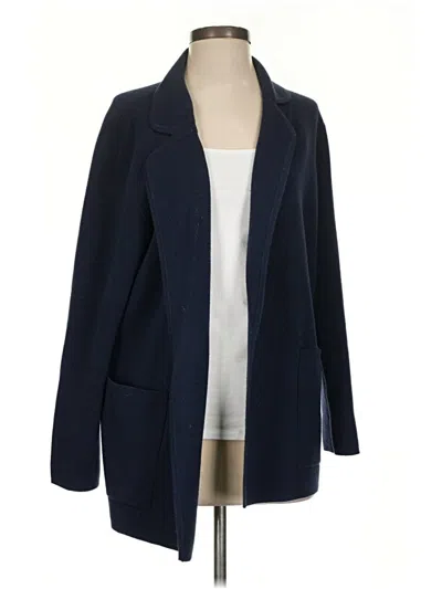 Pre-owned Jcrew Cardigan Sweater In Blue