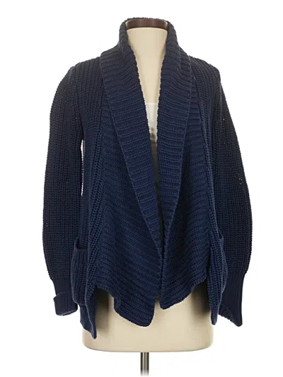 Pre-owned Jcrew Cardigan Sweater In Blue