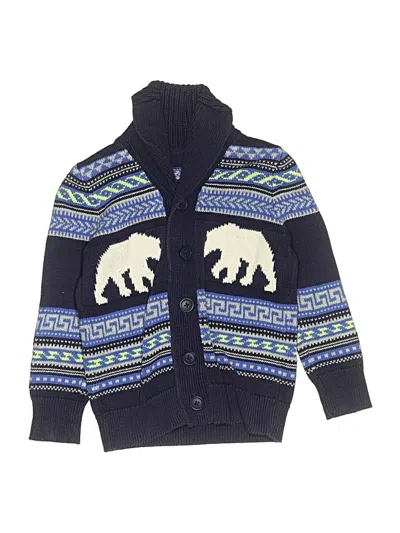 Pre-owned Jcrew Kids' Cardigan Sweater In Blue
