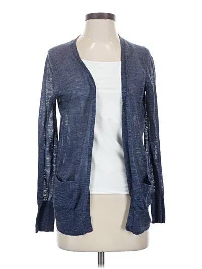Pre-owned Jcrew Cardigan Sweater In Blue