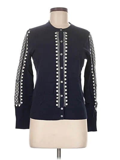 Pre-owned Jcrew Cardigan Sweater In Blue