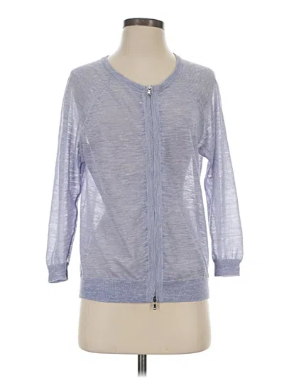 Pre-owned Jcrew Cardigan Sweater In Blue