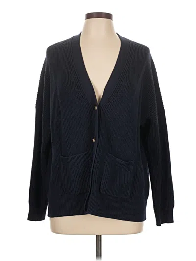 Pre-owned Jcrew Cardigan Sweater In Blue