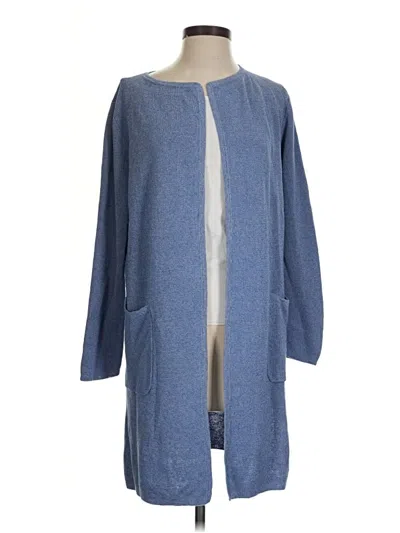 Pre-owned Jcrew Cardigan Sweater In Blue