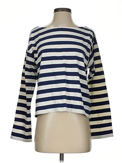 Pre-owned Jcrew Cardigan Sweater In Blue