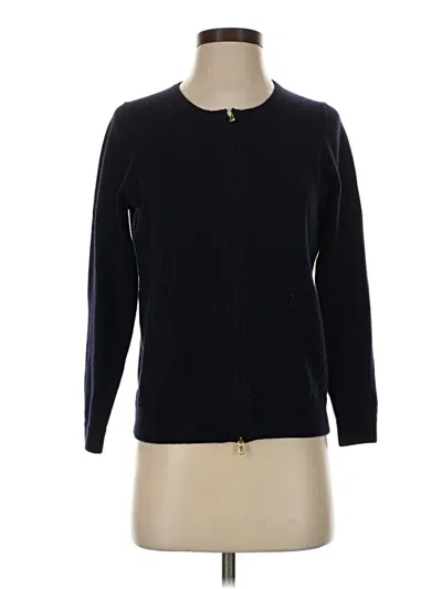 Pre-owned Jcrew Cardigan Sweater In Blue