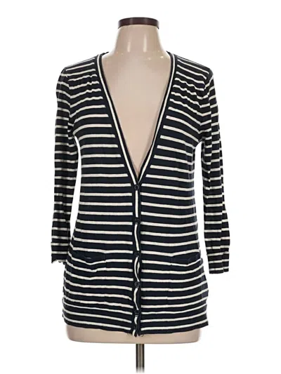 Pre-owned Jcrew Cardigan Sweater In Blue