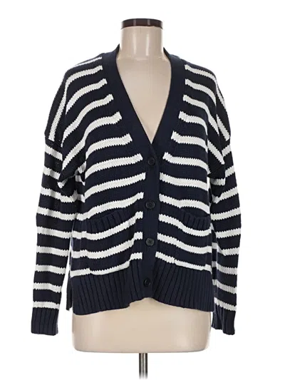 Pre-owned Jcrew Cardigan Sweater In Blue