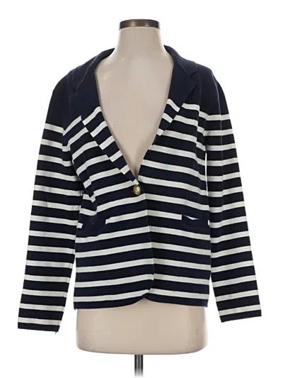Pre-owned Jcrew Cardigan Sweater In Blue