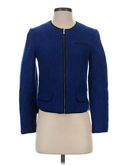 Pre-owned Jcrew Cardigan Sweater In Blue