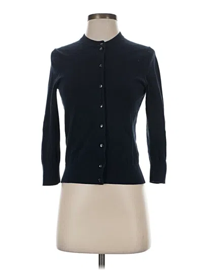Pre-owned Jcrew Cardigan Sweater In Blue