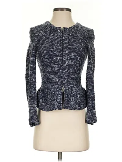 Pre-owned Jcrew Cardigan Sweater In Blue