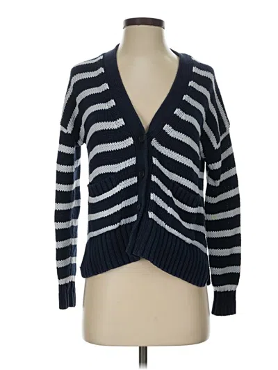 Pre-owned Jcrew Cardigan Sweater In Blue