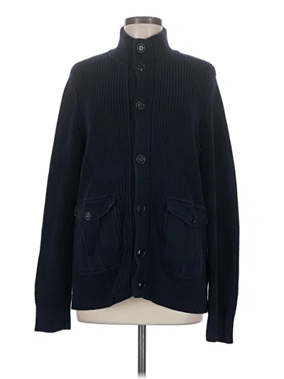 Pre-owned Jcrew Cardigan Sweater In Blue