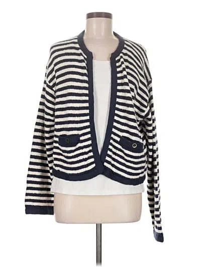 Pre-owned Jcrew Cardigan Sweater In Blue