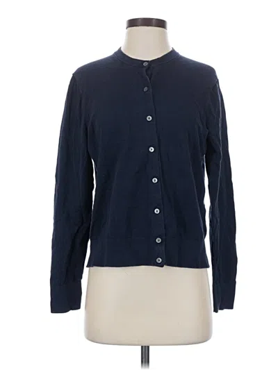 Pre-owned Jcrew Cardigan Sweater In Blue