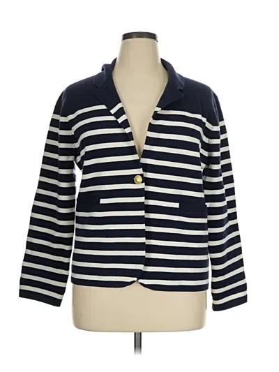 Pre-owned Jcrew Cardigan Sweater In Blue