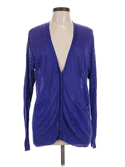 Jcrew Cardigan Sweater In Blue