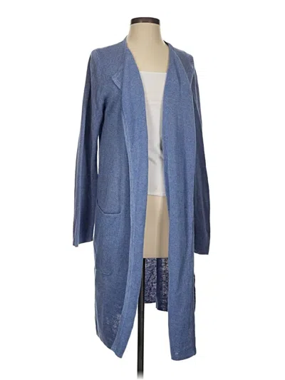 Pre-owned Jcrew Cardigan Sweater In Blue