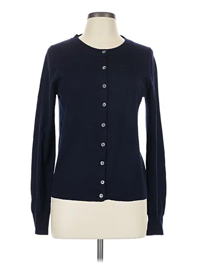 Pre-owned Jcrew Cardigan Sweater In Blue