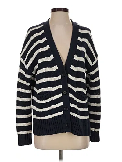 Pre-owned Jcrew Cardigan Sweater In Blue