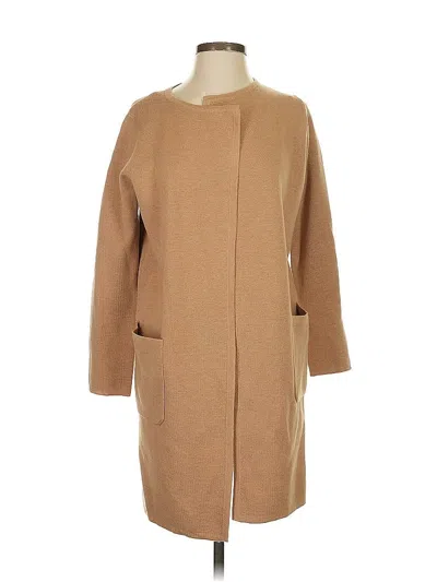 Pre-owned Jcrew Cardigan Sweater In Brown