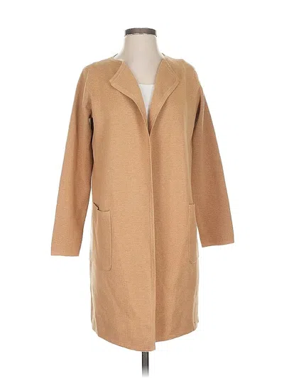 Pre-owned Jcrew Cardigan Sweater In Brown