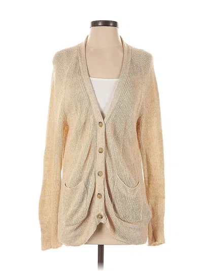 Pre-owned Jcrew Cardigan Sweater In Brown
