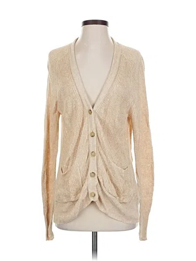 Pre-owned Jcrew Cardigan Sweater In Brown