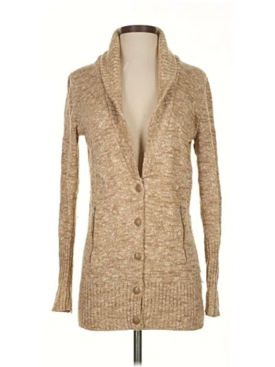 Pre-owned Jcrew Cardigan Sweater In Brown