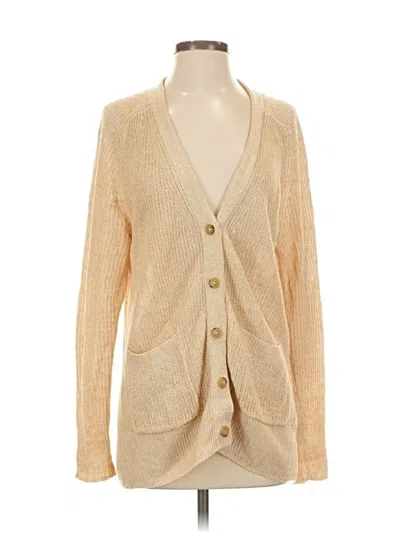Pre-owned Jcrew Cardigan Sweater In Brown