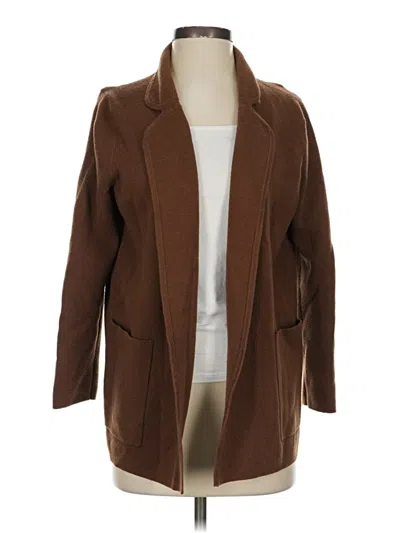 Pre-owned Jcrew Cardigan Sweater In Brown